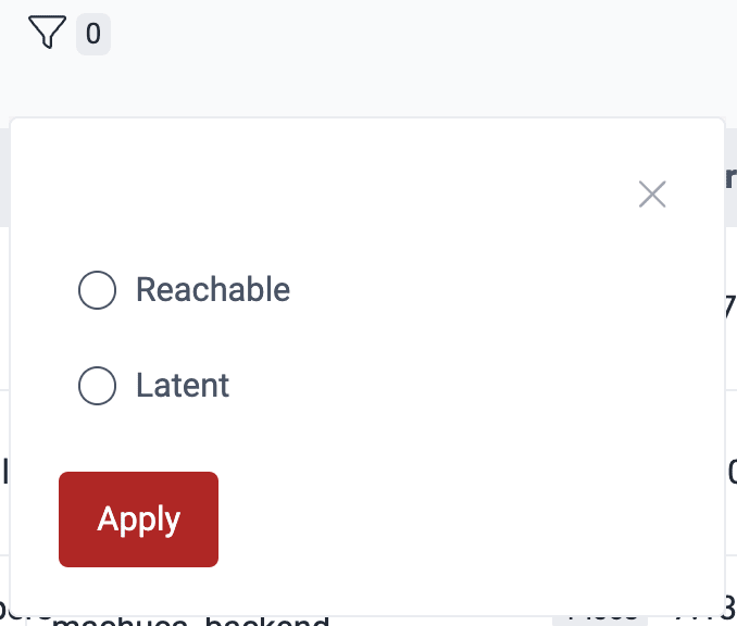 Find reachable dependencies on Fluid Attacks platform
