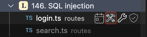 Use Custom fix on the Fluid Attacks Cursor extension