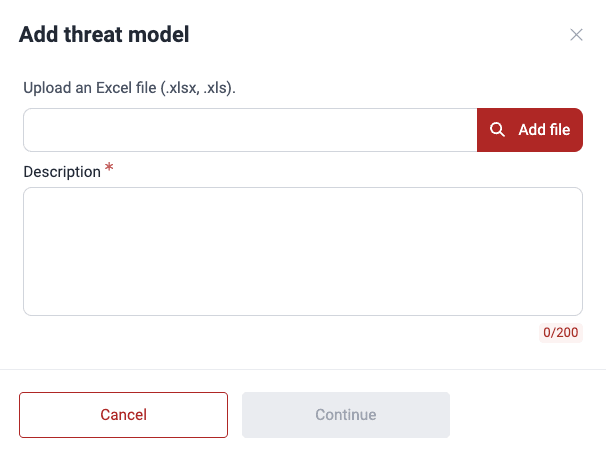 Add a threat model on the Fluid Attacks platform