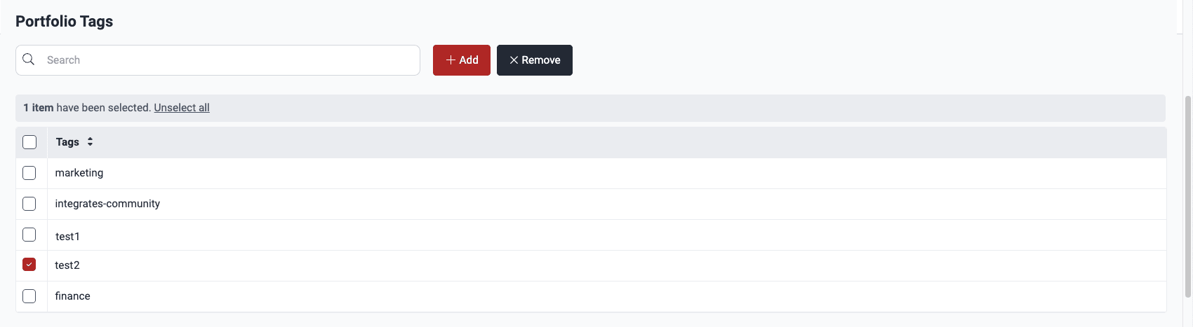Remove group from portfolio on the Fluid Attacks platform