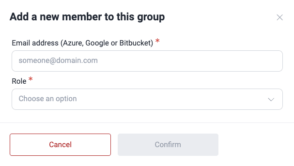 Invite members and assign roles on the Fluid Attacks platform