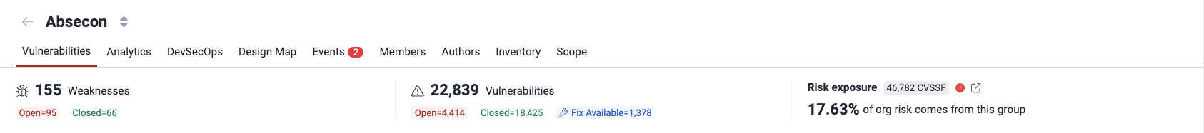See vulnerability summary on the Fluid Attacks platform