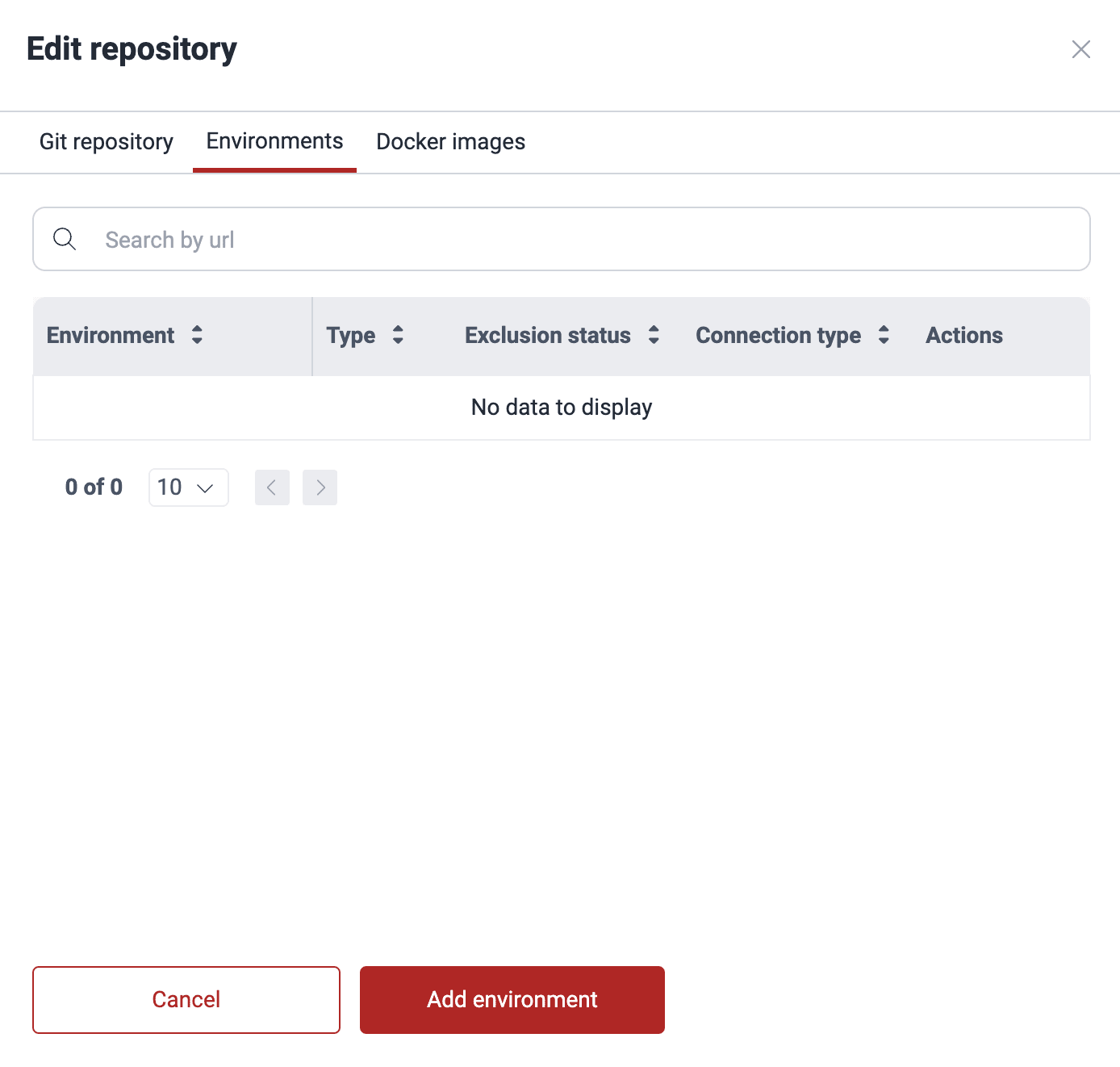 View linked environments on the Fluid Attacks platform