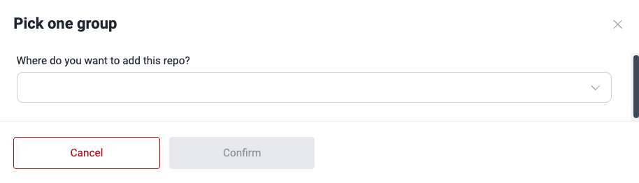 Import repository to a group on the Fluid Attacks platform