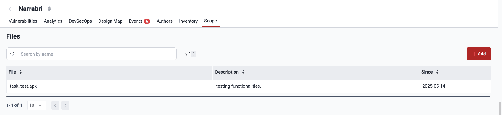 Manage files on the Fluid Attacks platform