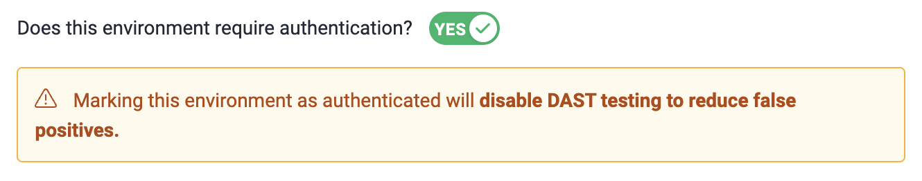 Add environment that needs authentication on the Fluid Attacks platform