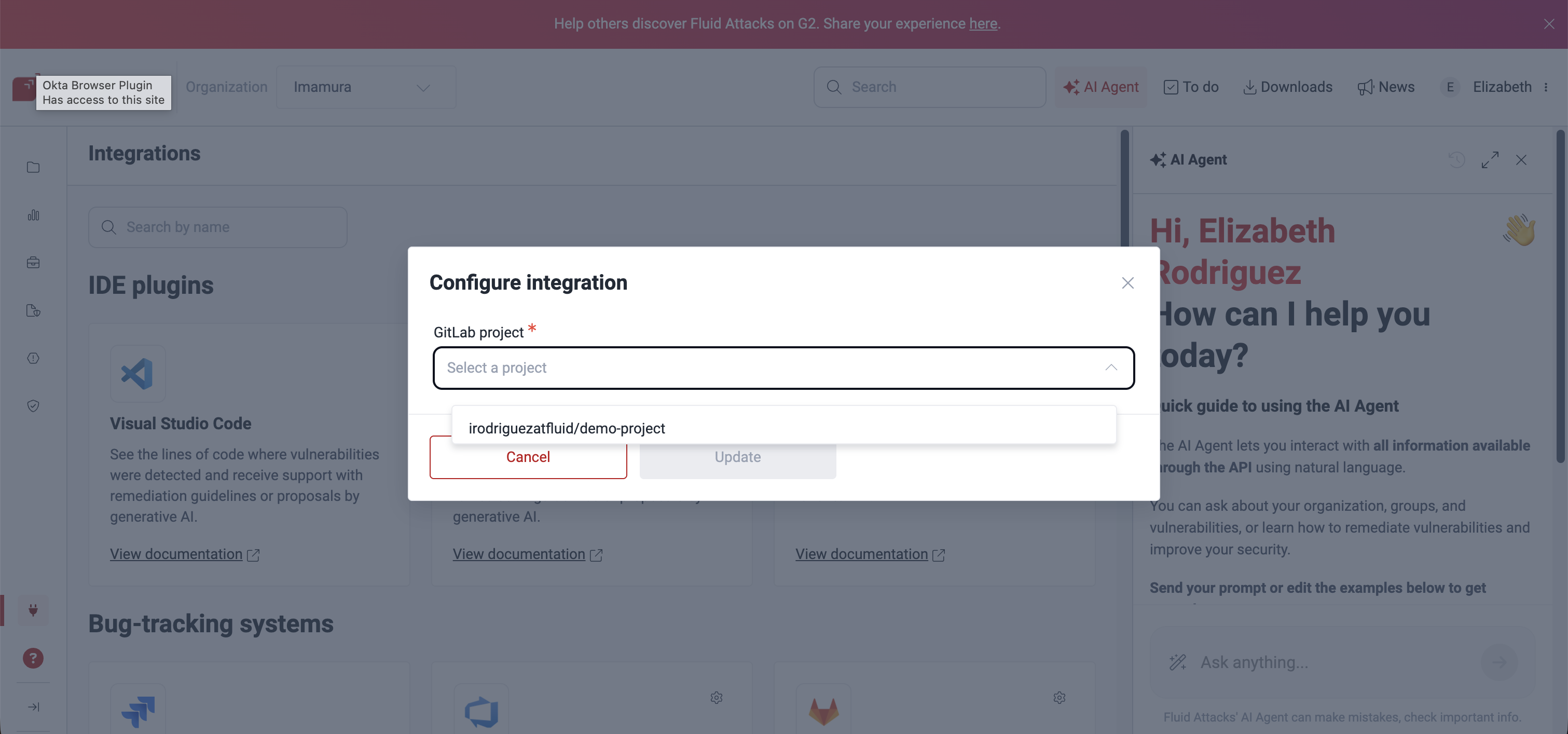Configure the GitLab Peer Reviewer Assistant integration details