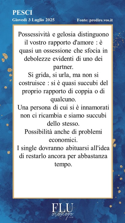 Oroscopo predire cartomanzia Pesci