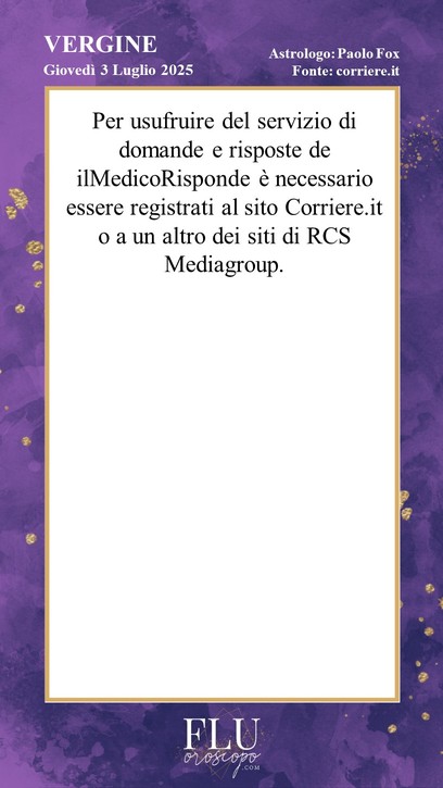Oroscopo Vergine Paolo Fox