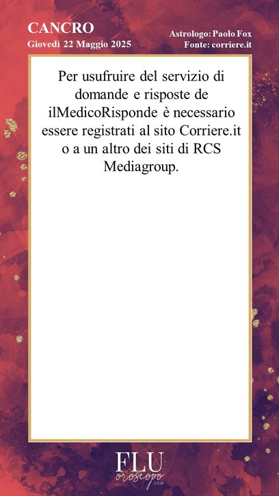 Oroscopo Cancro Paolo Fox