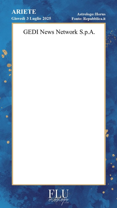 Oroscopo Ariete Repubblica