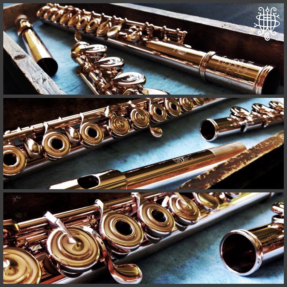 Haynes 14K White or Rose Gold Flute Flute Specialists