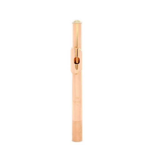 Mancke 14K Gold Flute Headjoint with 14K Gold Lip Plate, Riser, and