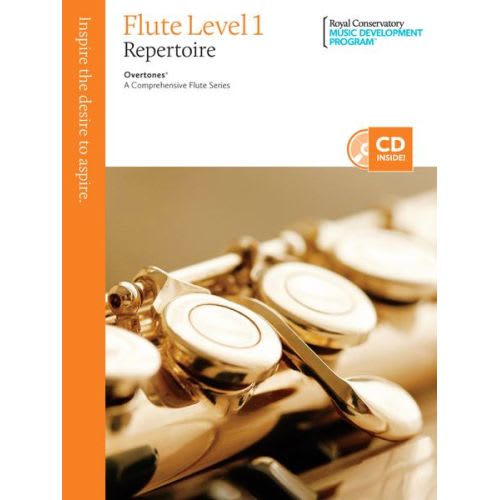 Overtones: A Comprehensive Flute Series - Flute Level 1 Repertoire
