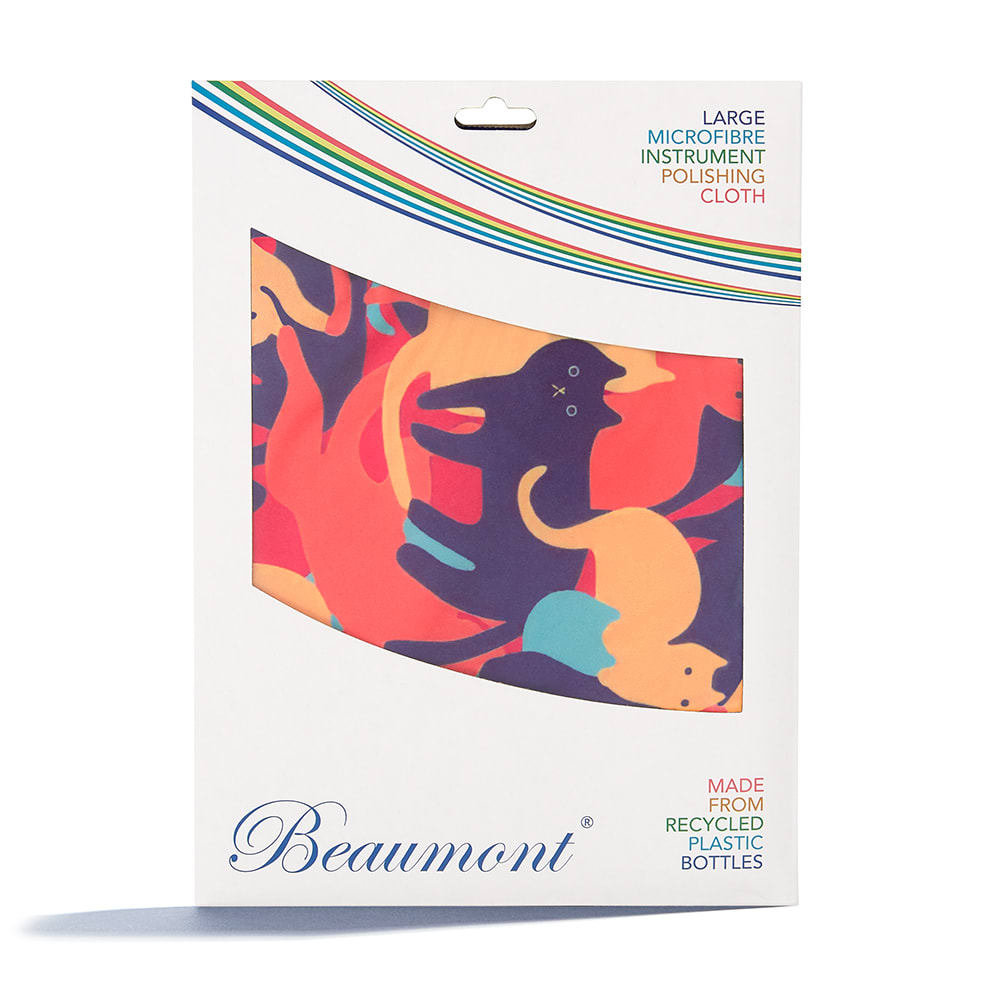 Buy Beaumont Small Microfibre Flute Cleaning Cloths Online at