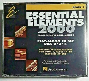 Essential Elements 2000 Book 1 Play-Along CD Set