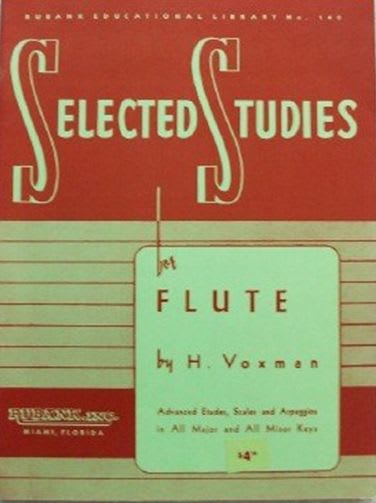 Voxman - Selected Studies for Flute