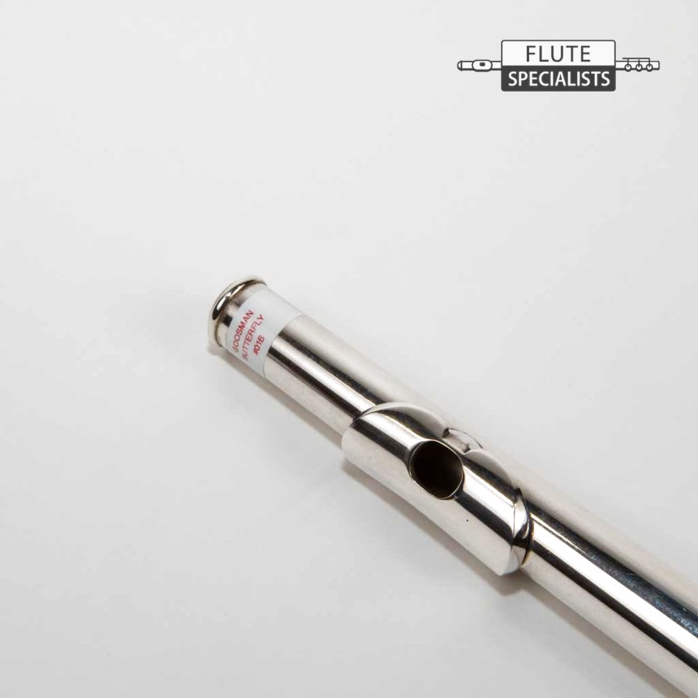 Goosman Butterfly Used Flute Headjoint #016 - Flute Specialists Goosman Butterfly Used Flute Headjoint #016 - Flute Specialists