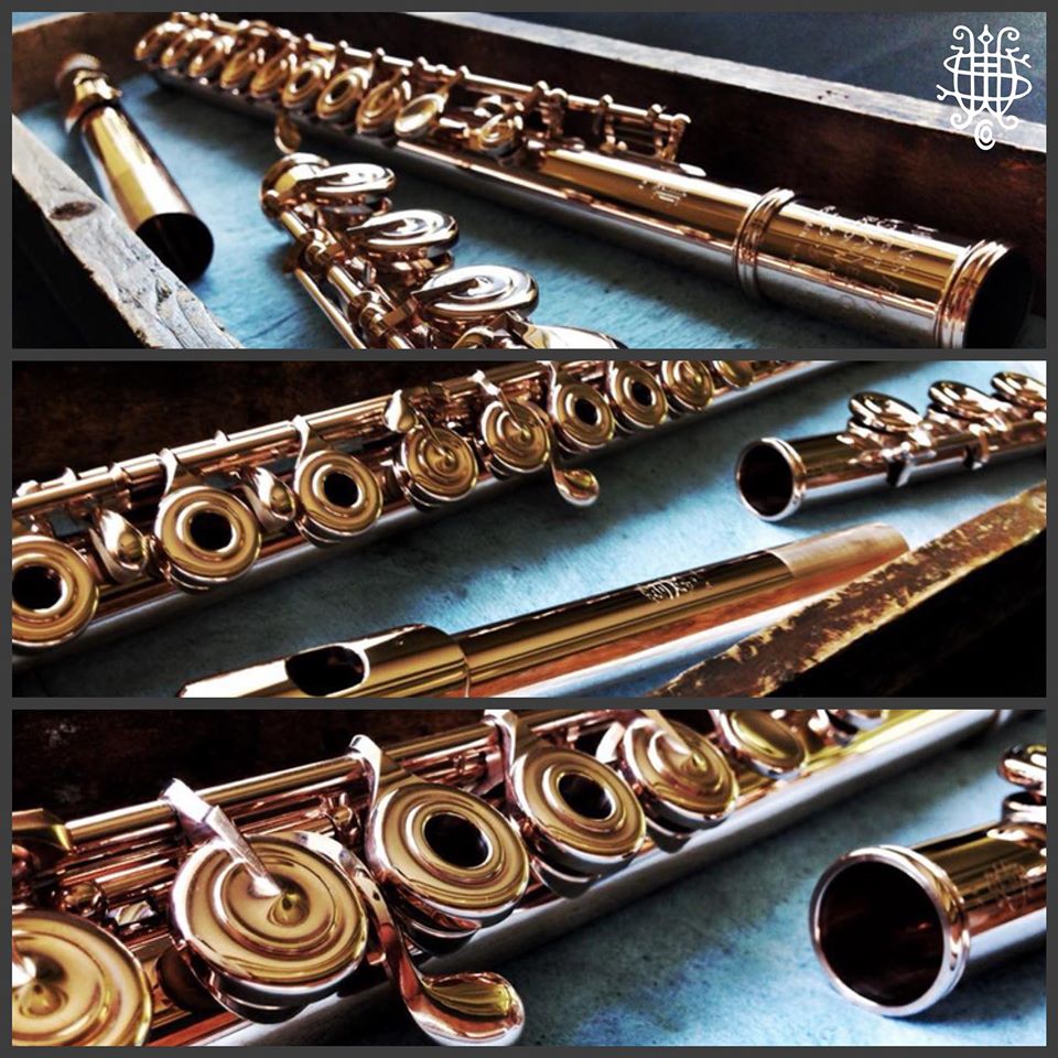 Haynes 14K White or Rose Gold Flute Flute Specialists