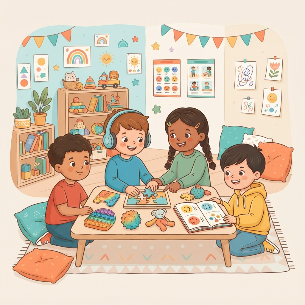 Tous uniques, tous différents : Découvrons l'autisme