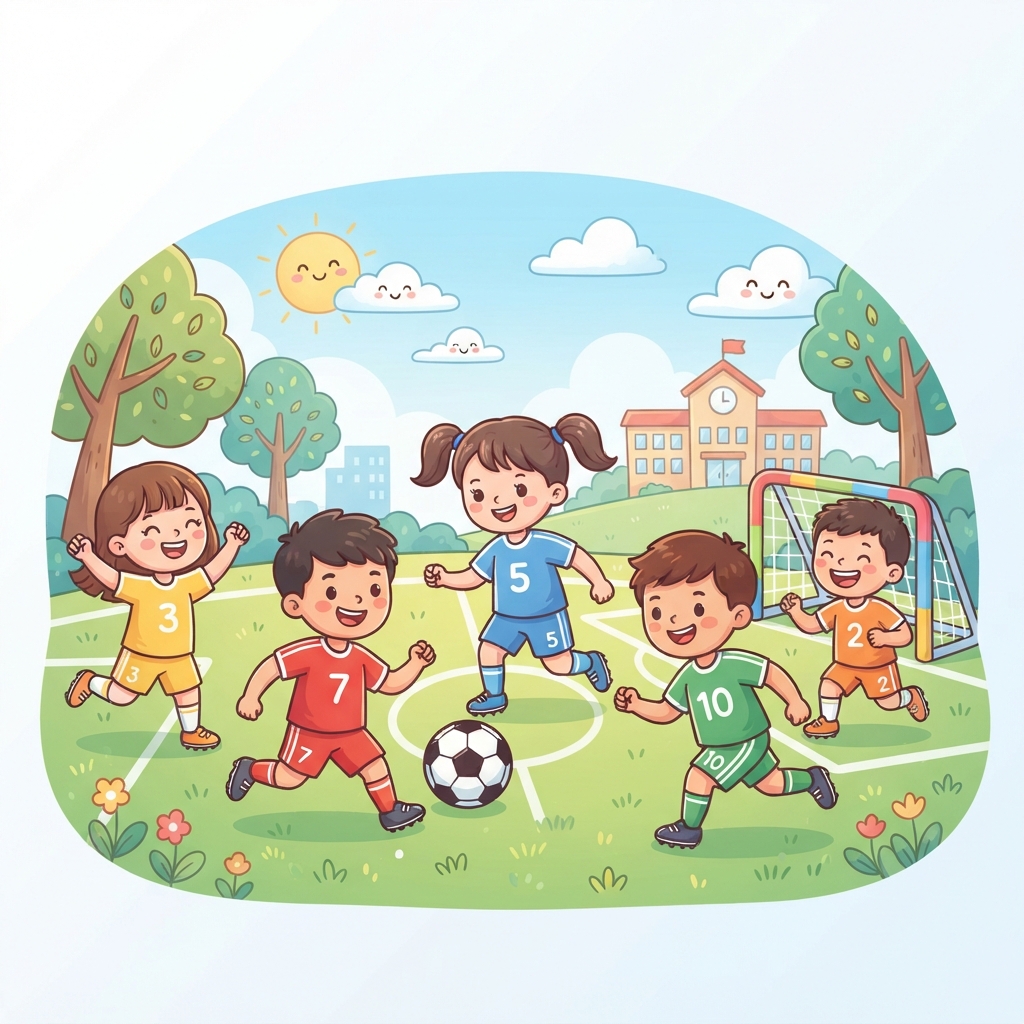 À vos marques, prêts, soccer!