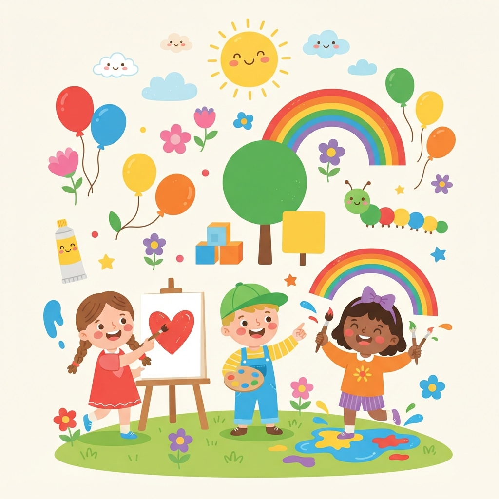 Semaine sensorielle des couleurs