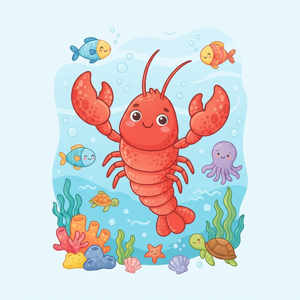Les Petits Crabes et le Homard Rigolo