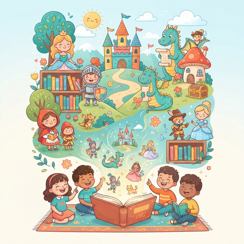 Semaine enchantée des tout-petits : contes et découvertes