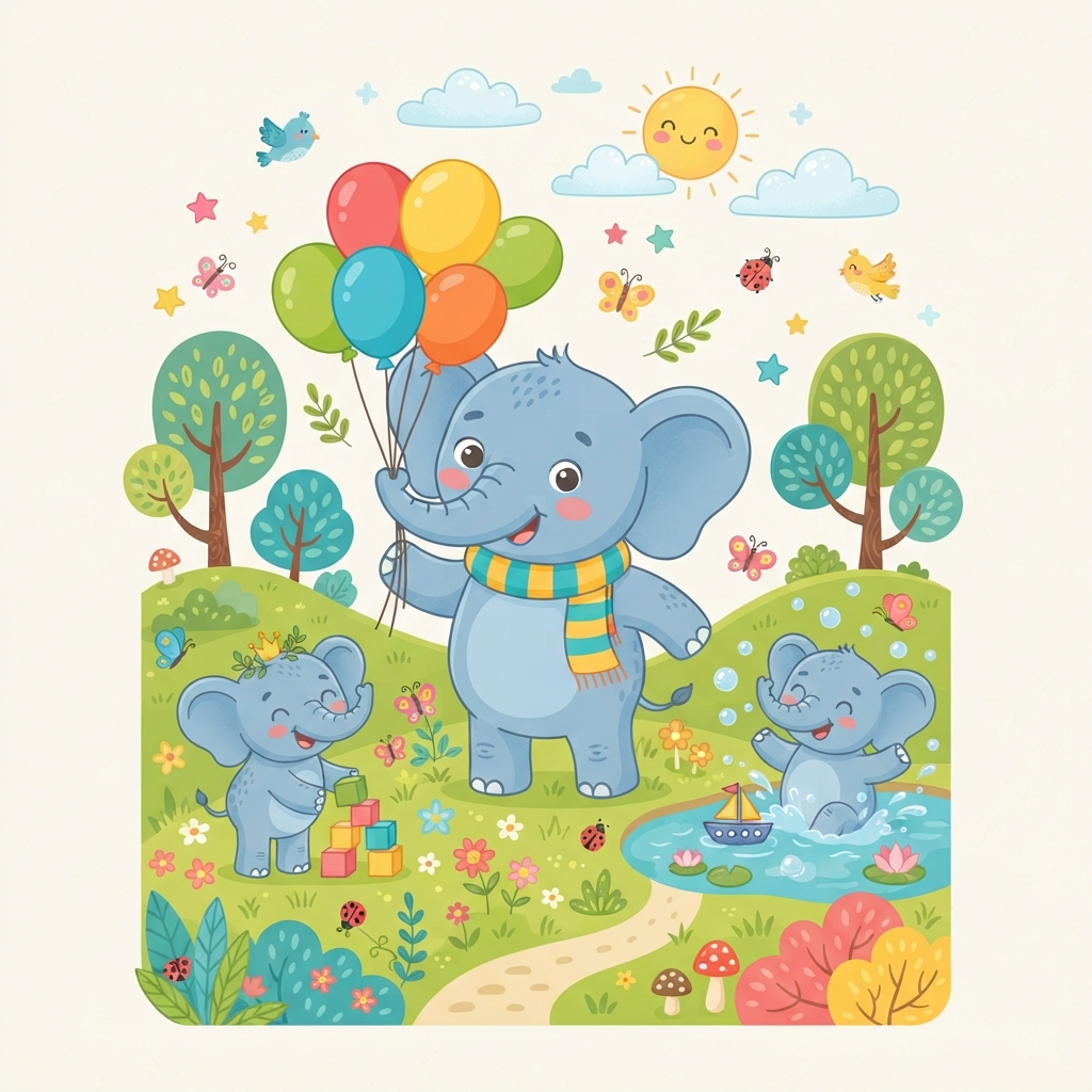 Les petits éléphants : une semaine sensorielle