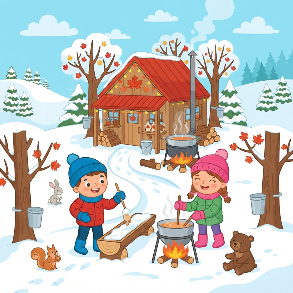 Semaine sucrée à la cabane à sucre