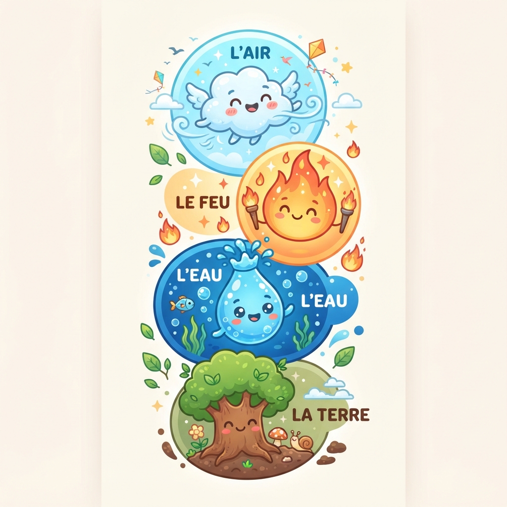 Explorons les 4 Éléments