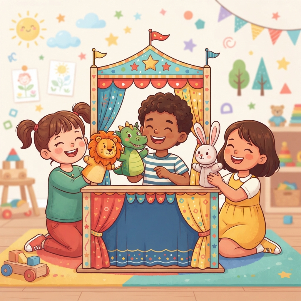 Une semaine de marionnettes pour les tout-petits