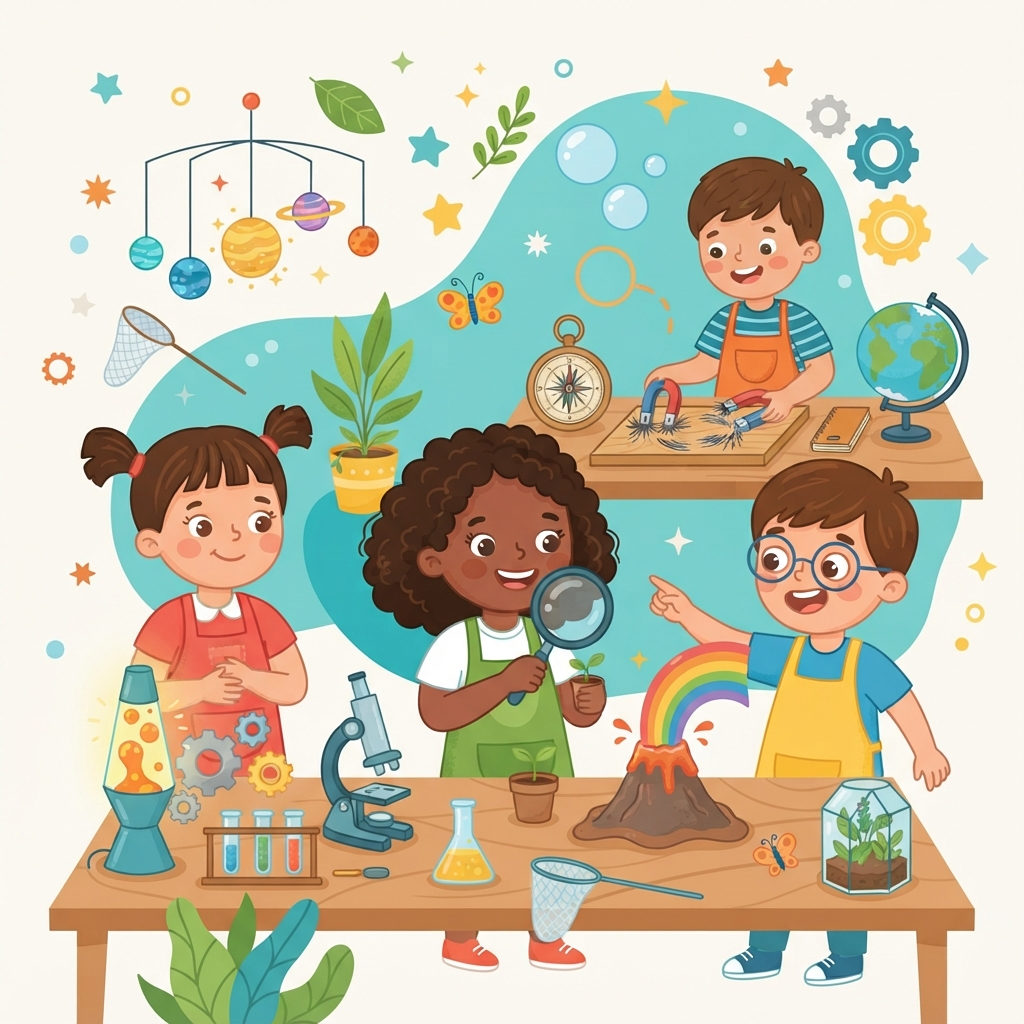 Les Petits Explorateurs : Semaine Scientifique Amusante