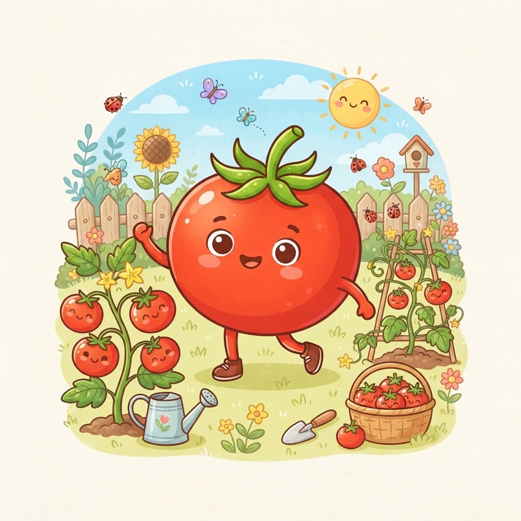 Tomate en éveil : exploration sensorielle et langagière