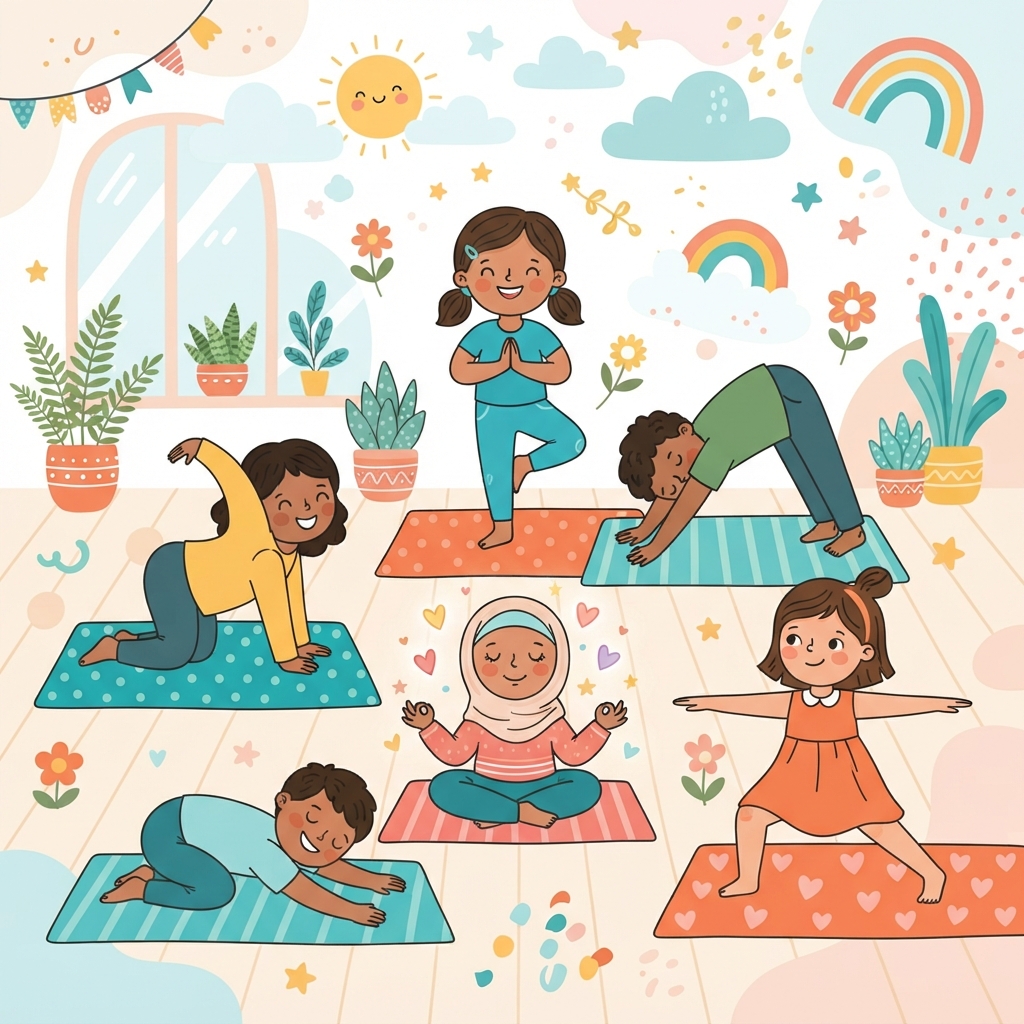 Semaine Zen : Yoga et Détente pour Petits Yogis