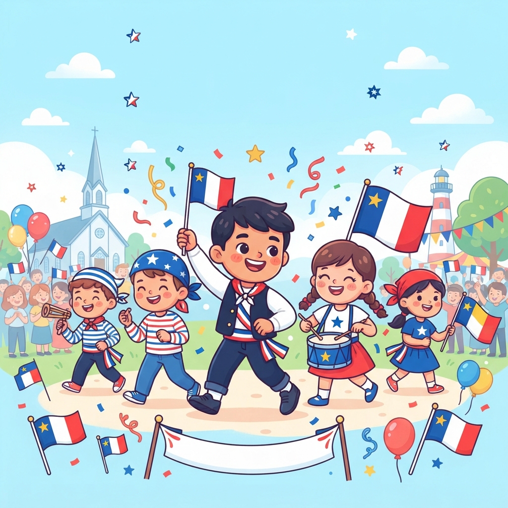 La semaine acadienne des petits