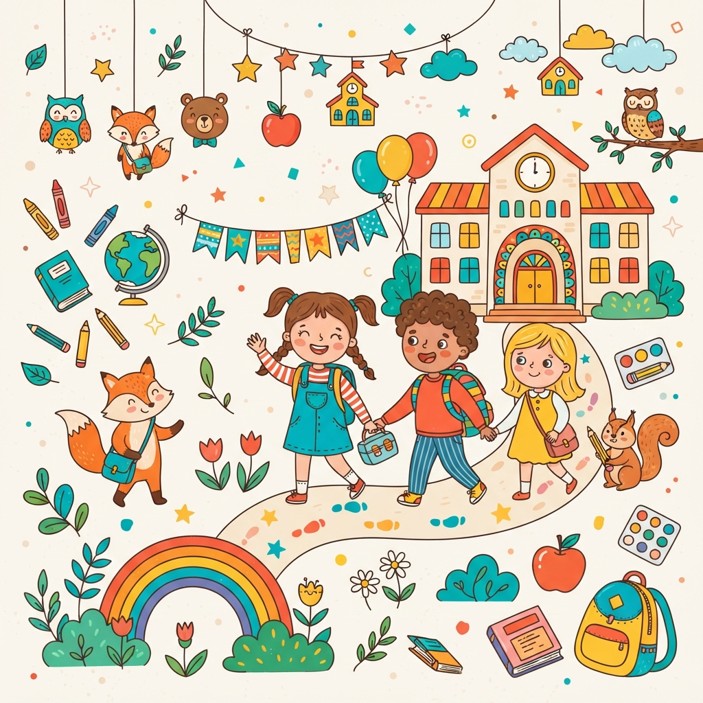 Bienvenue à l'école : une semaine de découvertes