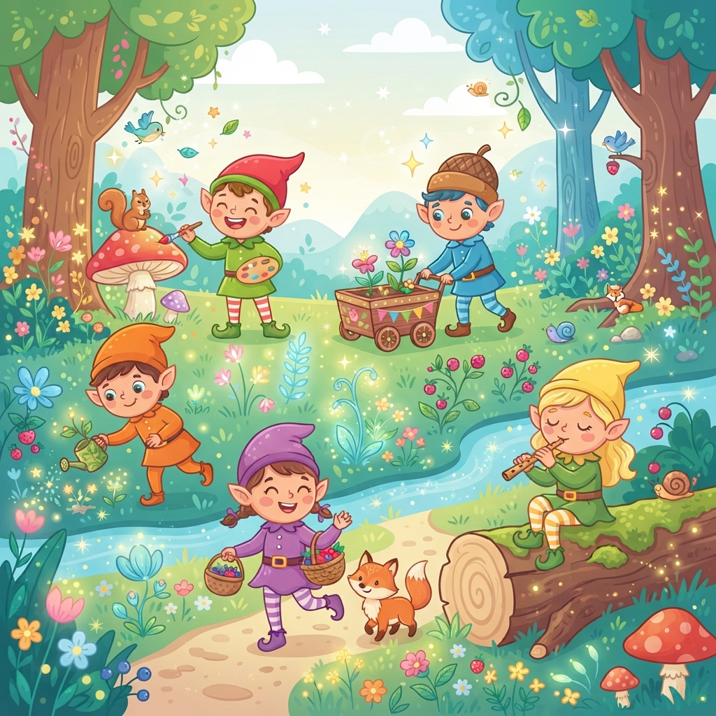 Les petits lutins farceurs