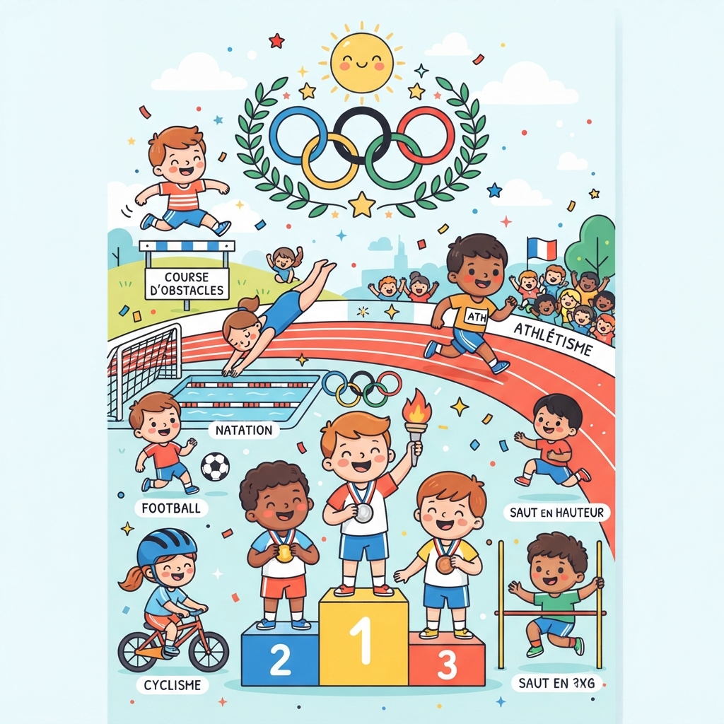 La semaine olympique des petits champions