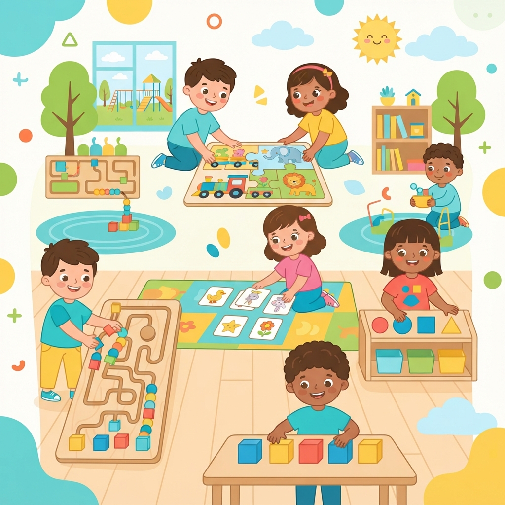 Petits Détectives en Herbe: Une Semaine de Jeux d'Observation et de Logique