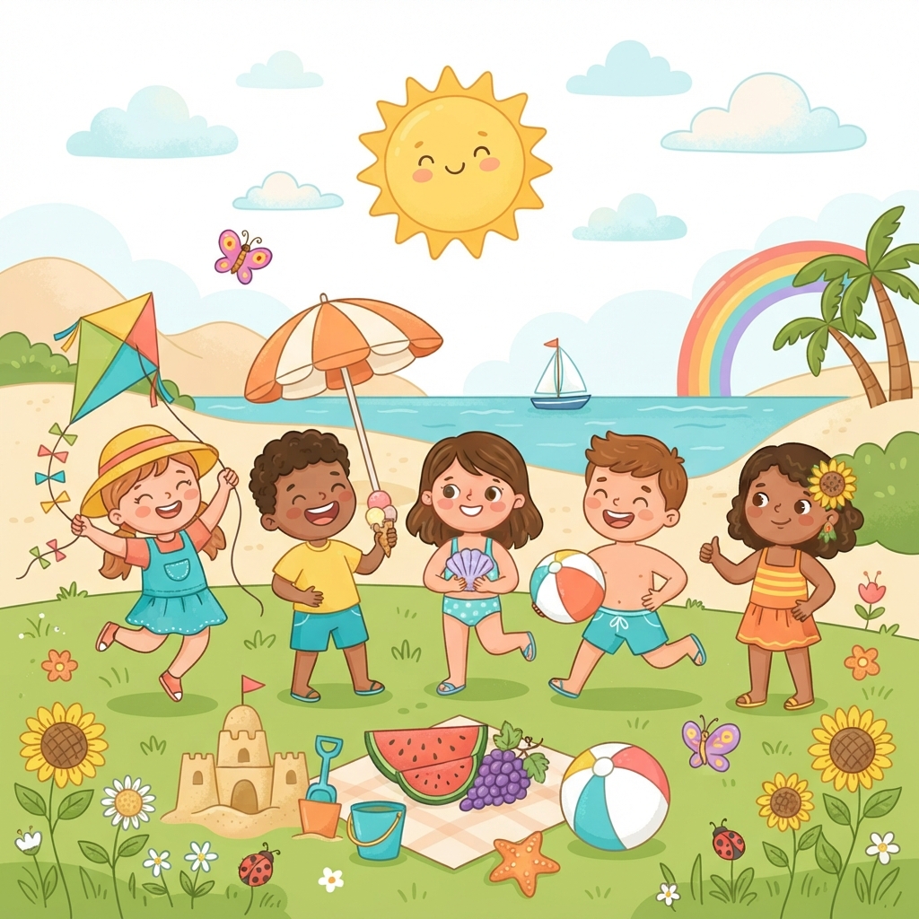 Soleil et Souvenirs : Une Semaine de Fin d'Été