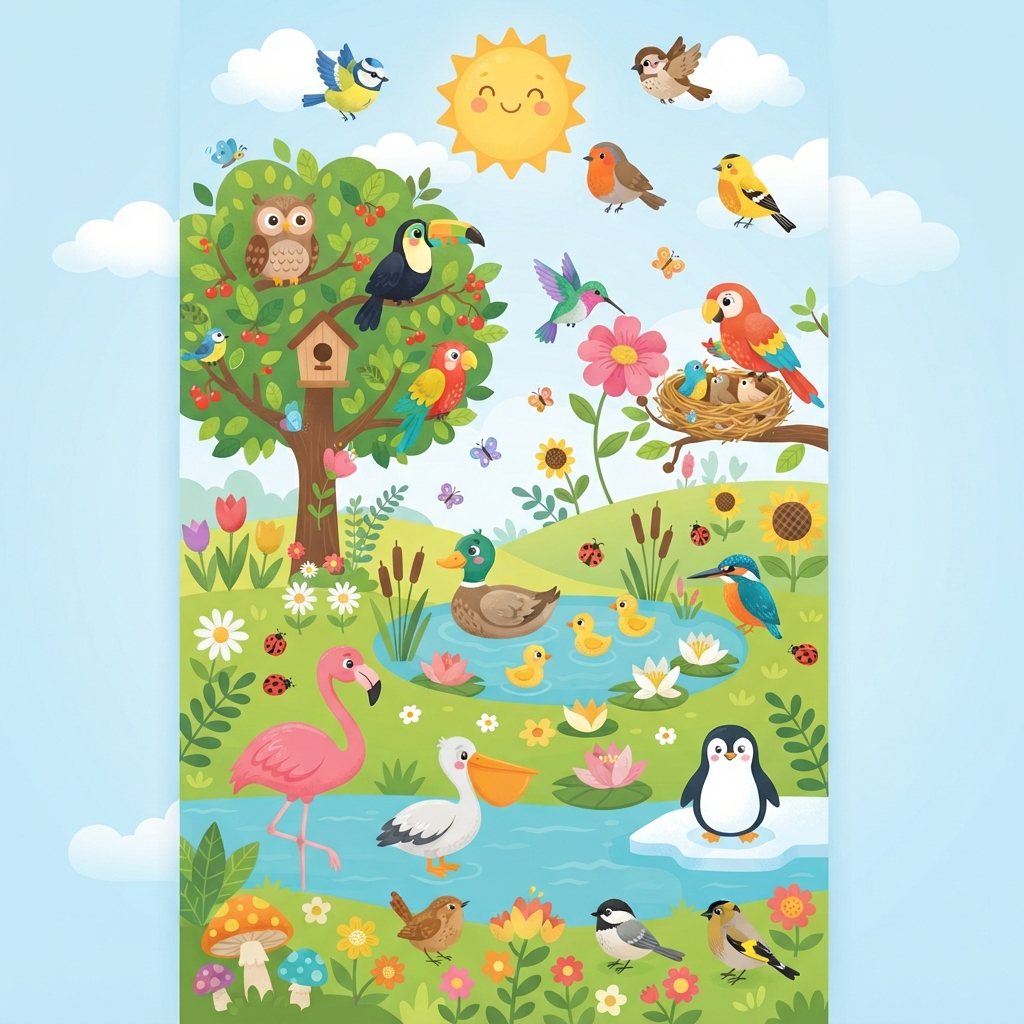 À la découverte des oiseaux !