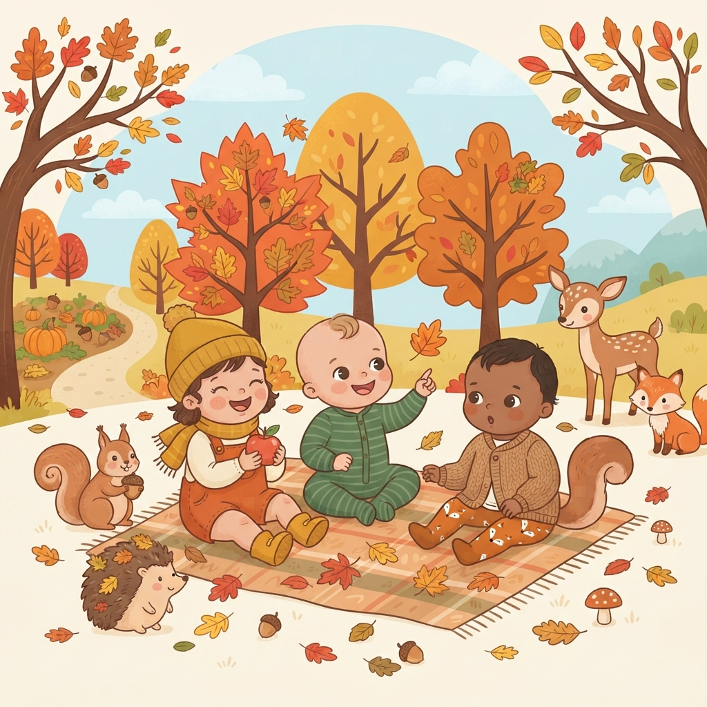 Explorons l'automne avec nos sens