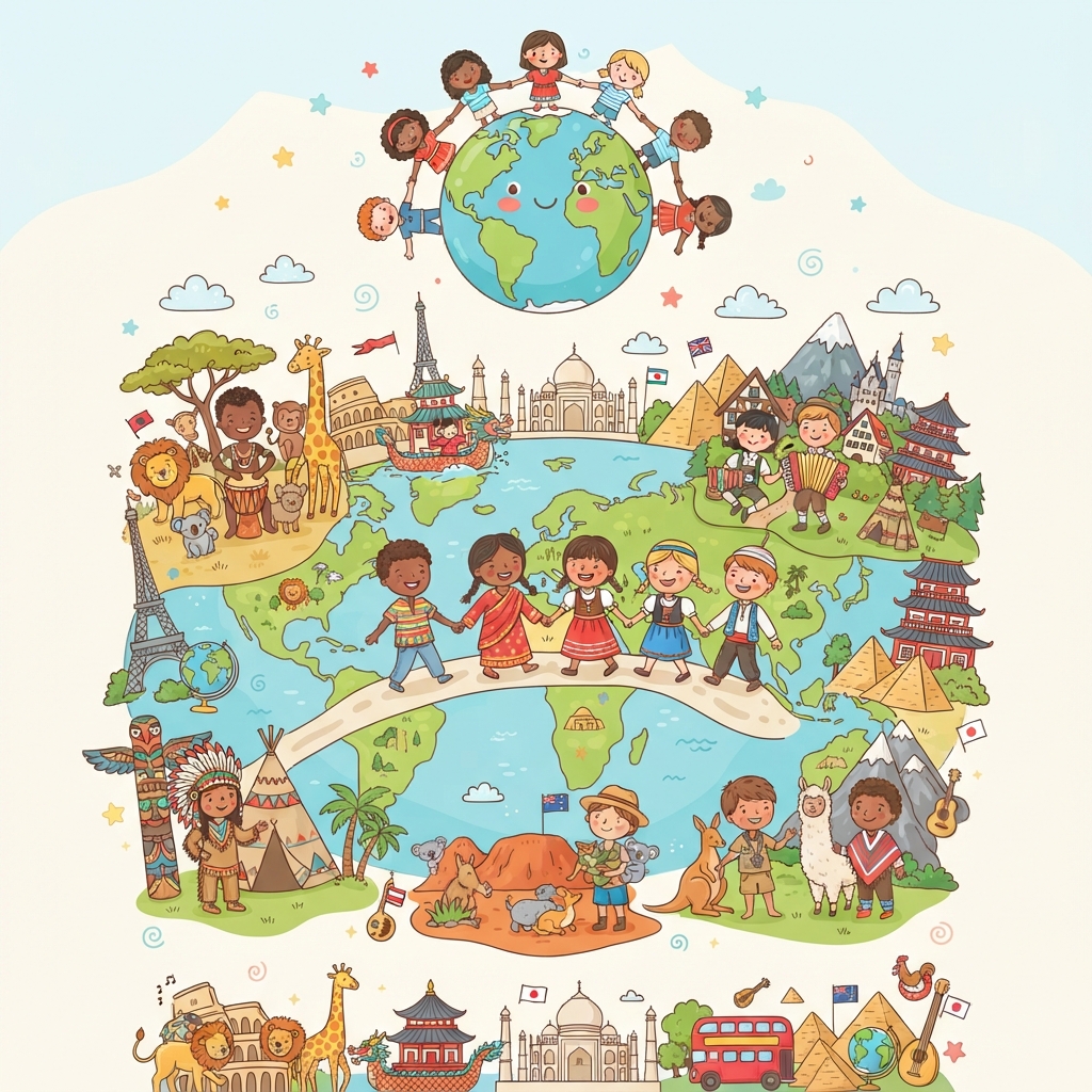 Tour du monde en 5 jours : À la découverte des cultures