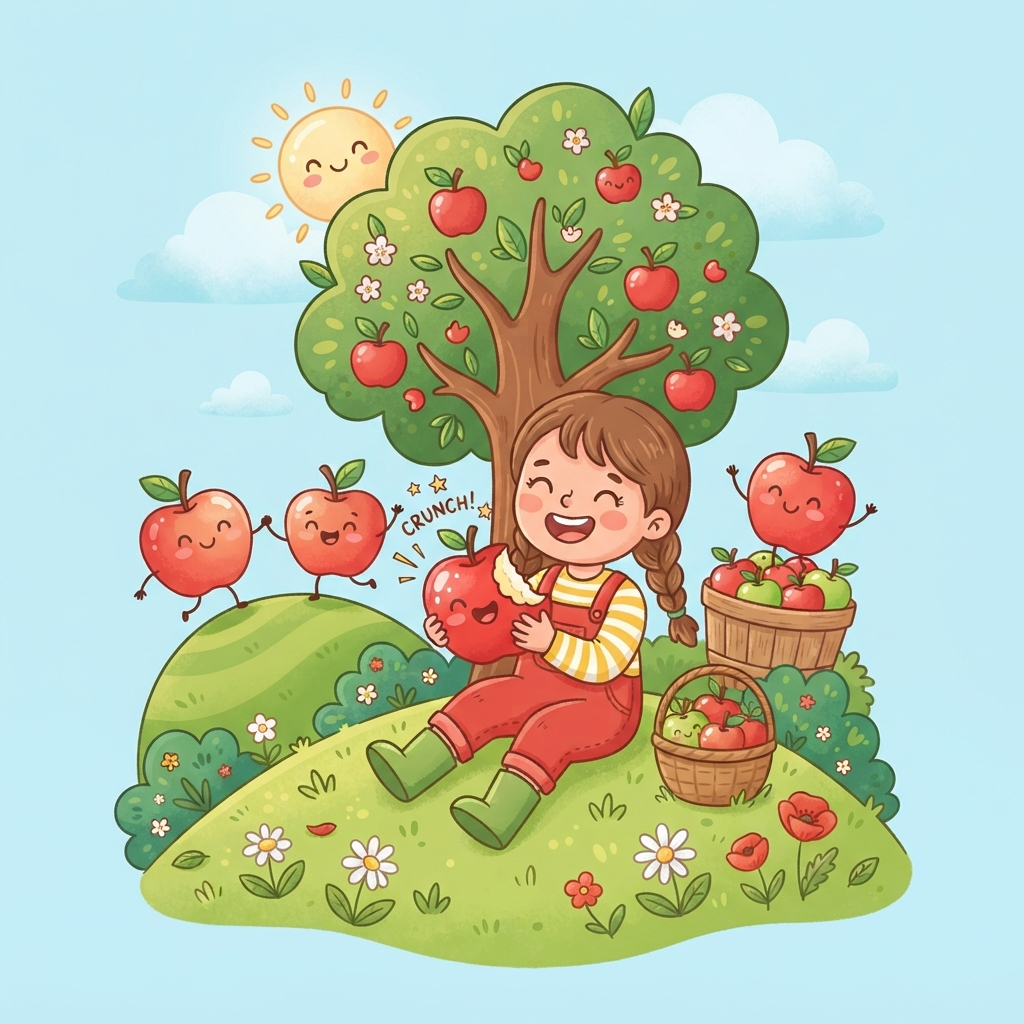 Les pommes croquantes : une semaine sensorielle et gourmande