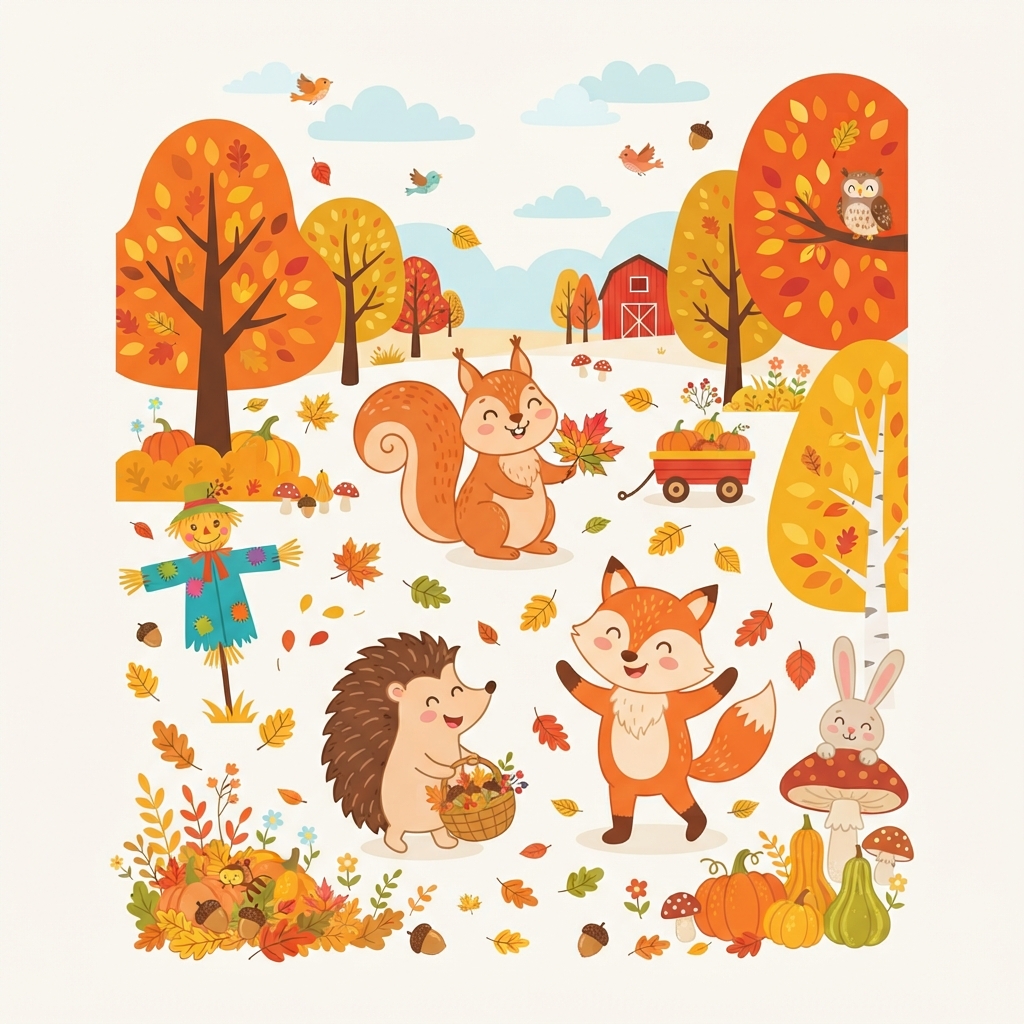 Découverte des couleurs d'automne