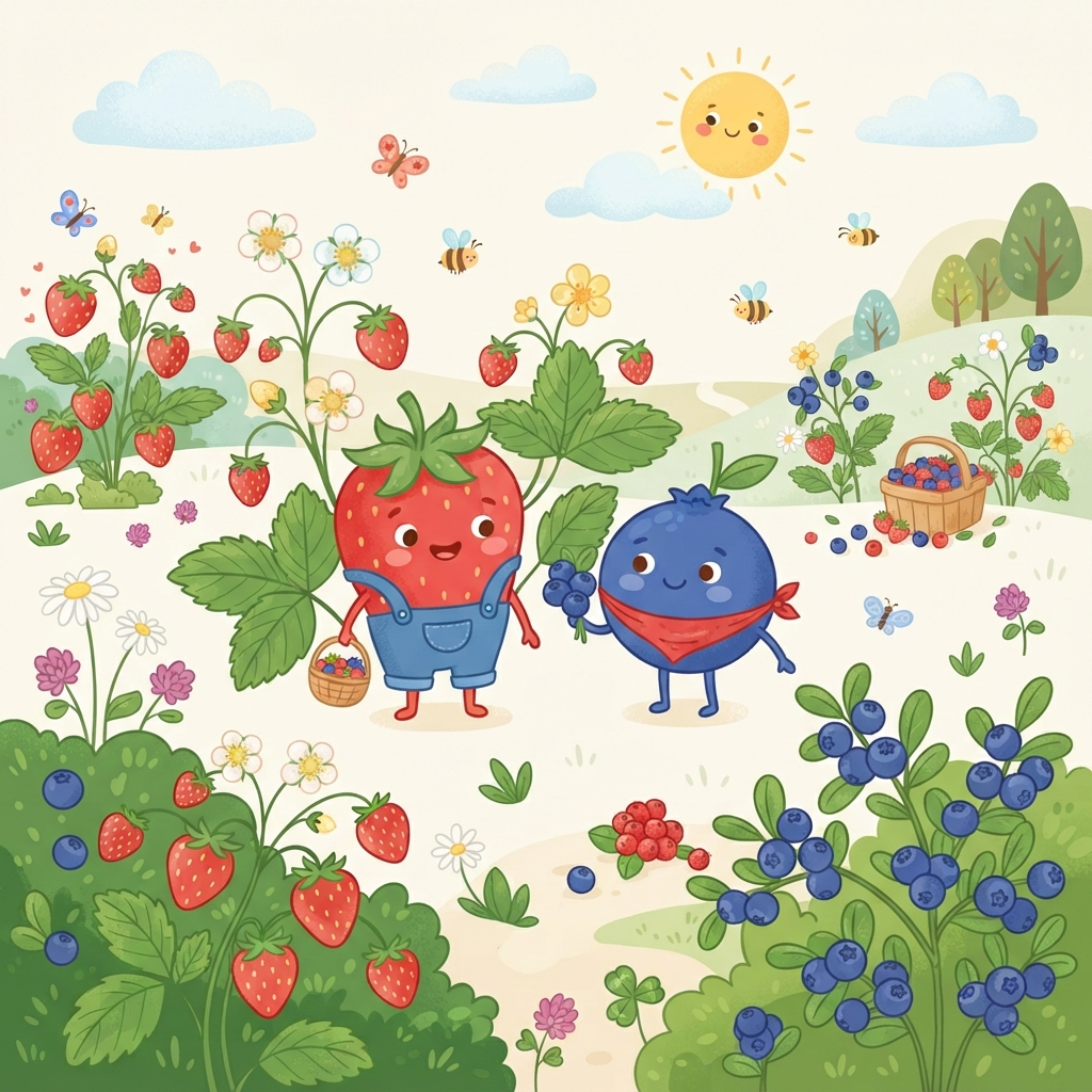 Semaine des petits fruits : Fraises et bleuets en folie !