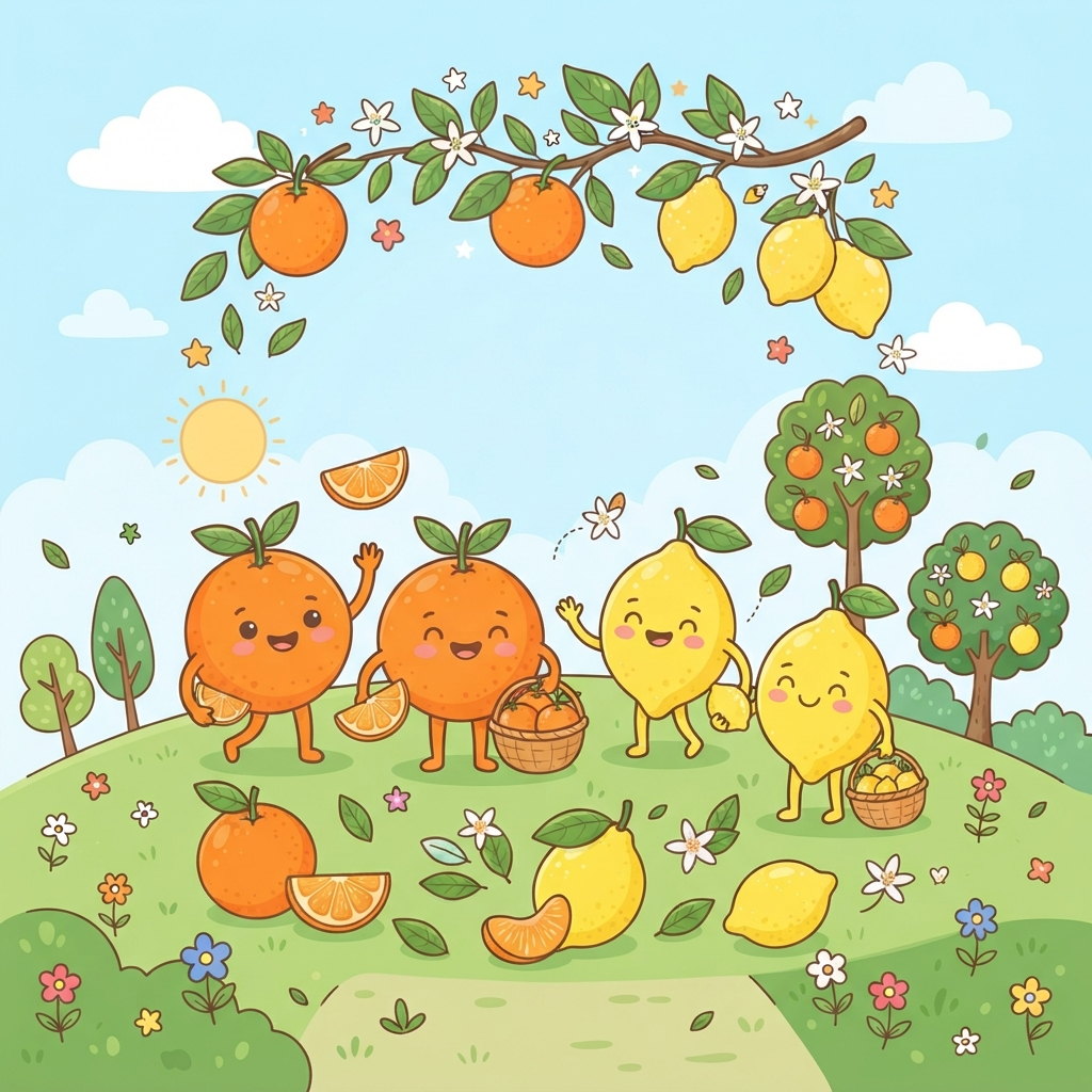Orange et citron : une semaine éclatante de découvertes