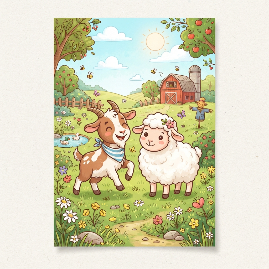 La chèvre et le mouton : une semaine de découvertes