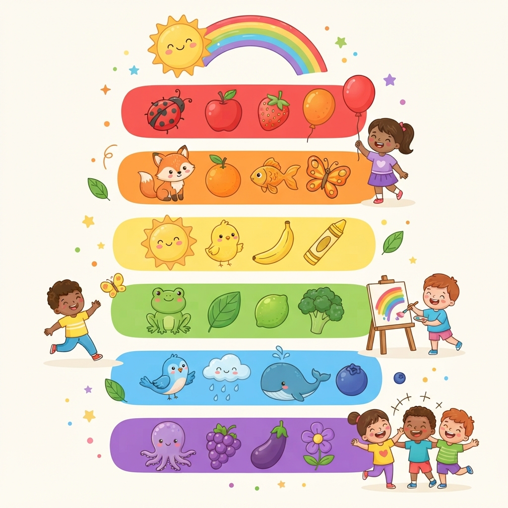 Semaine Arc-en-Ciel : À la découverte des couleurs